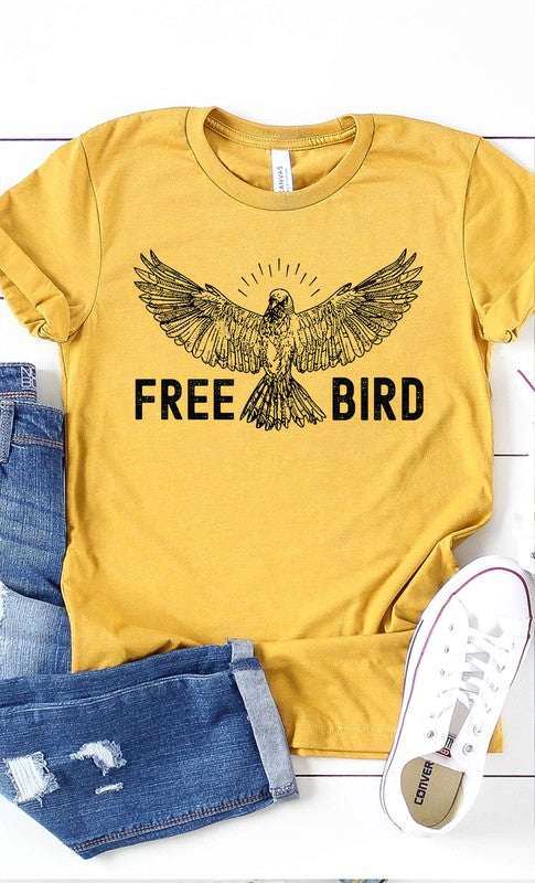 Retro Free Bird Graphic Tee PLUS