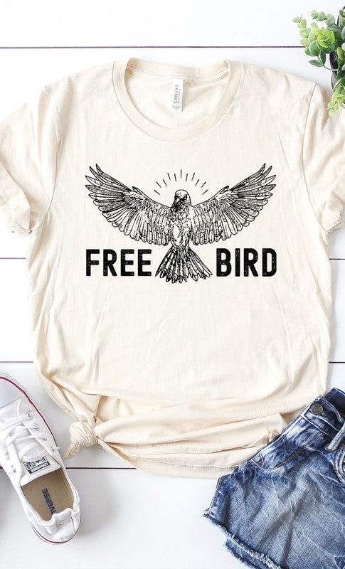 Retro Free Bird Graphic Tee PLUS