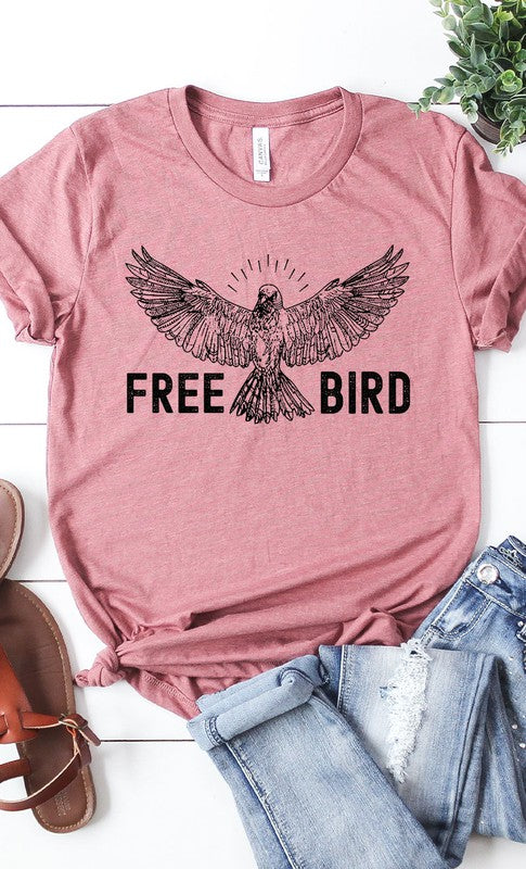 Retro Free Bird Graphic Tee PLUS