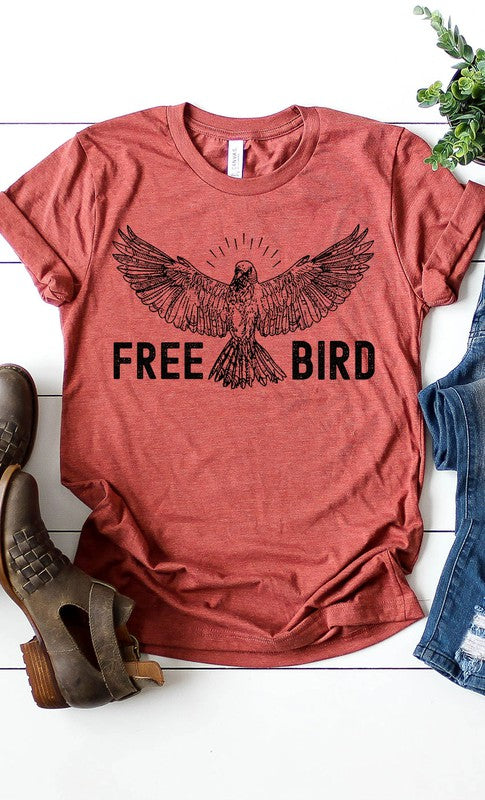 Retro Free Bird Graphic Tee PLUS