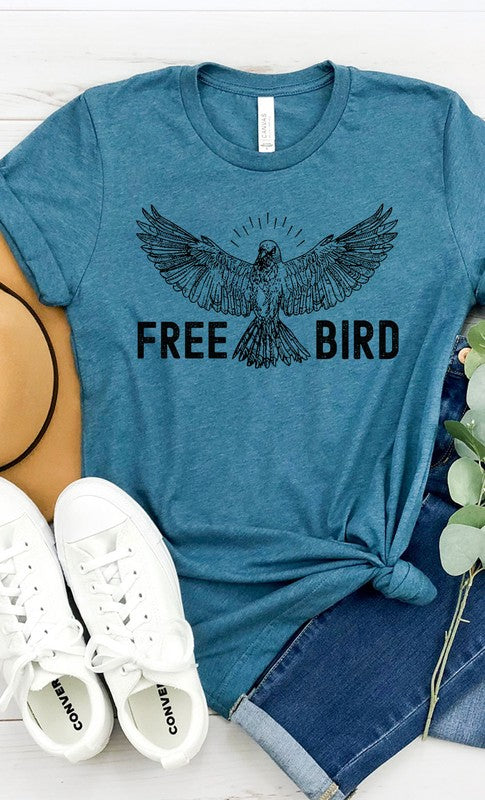 Retro Free Bird Graphic Tee PLUS